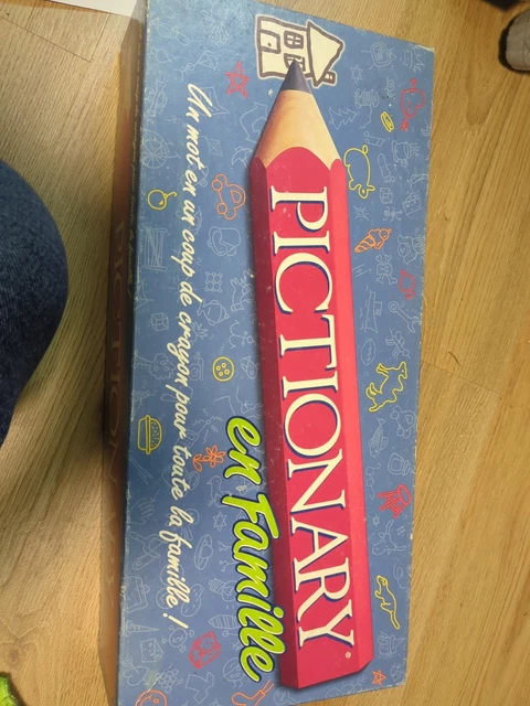 Jeu De Société Pictionary Mattel - Version Famille 12+ Ans - Occasion Complète Et En Très Bon état - Livraison Gratuite