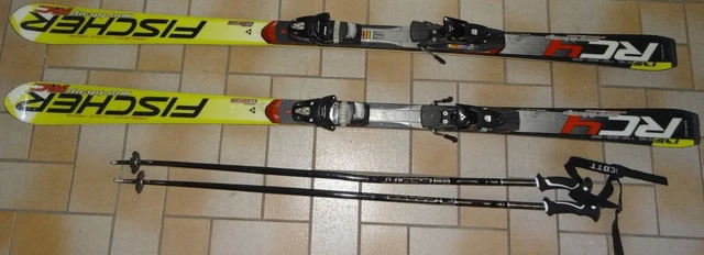 Fischer " Rc4 Worldcup Rc " Top Ski Race Carver + Bindung 175 Cm