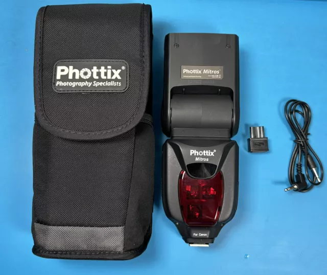 Phottix Mitros Shoe mount Flash Unit for Canon EOS DSLR Cameras With Box