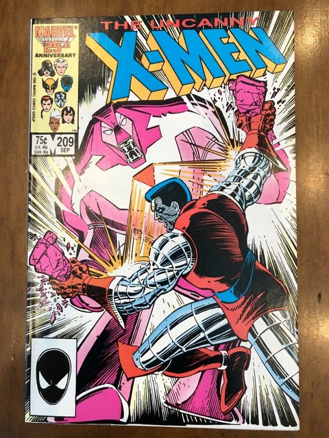 Marvel Comics Uncanny X-Men Issue #209 (1986) John Romita Jr. Excellent Copy