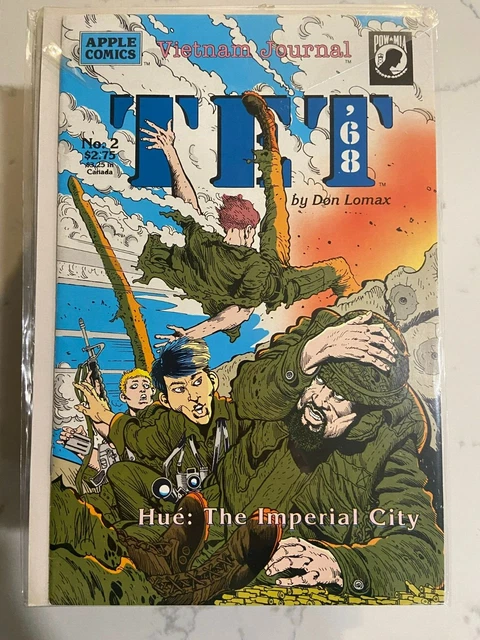 Vietnam Journal Tet '68 #6 1993 Don Lomax POW MIA The Nam Apple Comics
