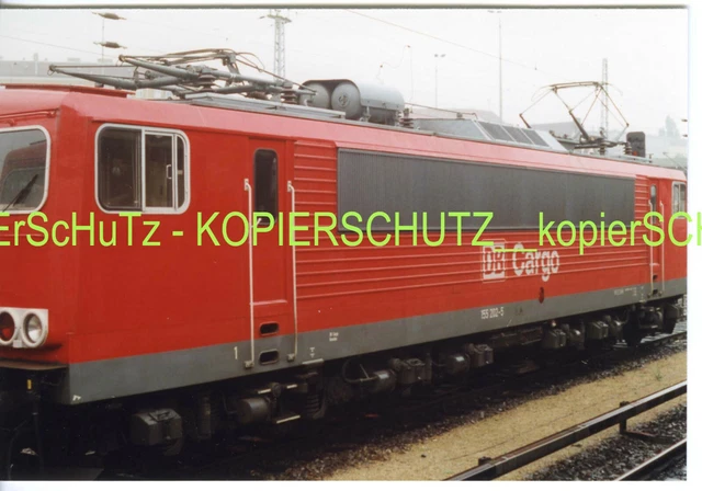 Elok 155 202-5 DBAG 1998 Berlin-Lichtenberg Foto 9x13