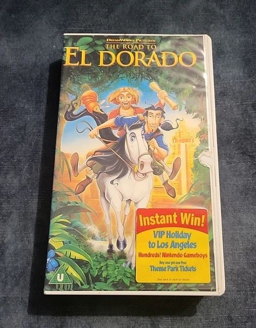 THE ROAD TO El Dorado Dreamworks Animated VHS Video £2.00 - PicClick UK
