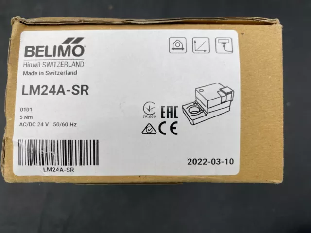 1pc x BELIMO LM24A-SR 5NM AC/DC 24V ACTUATOR 2