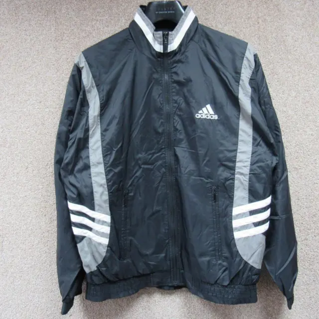 Mens Vtg Adidas Lightweight Waterproof Jacket Uk Size Medium / Jc 6104