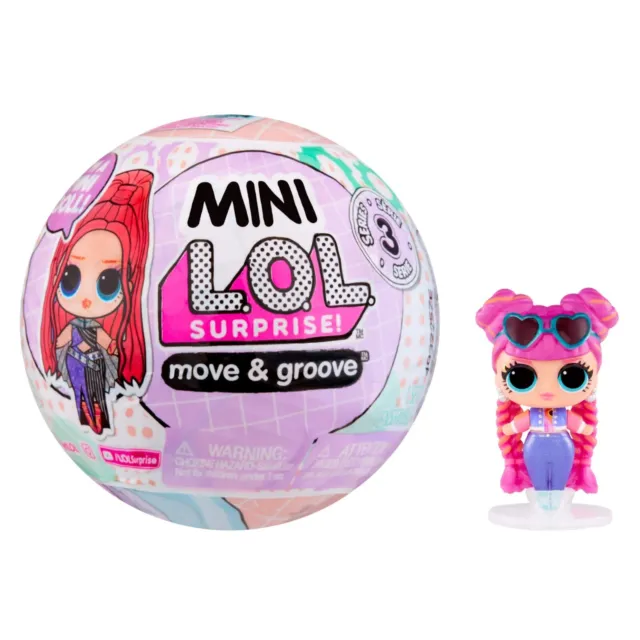 L.O.L. Surprise Mini Move & Groove Doll Surprise Ball Series 3 LOL Surprise!