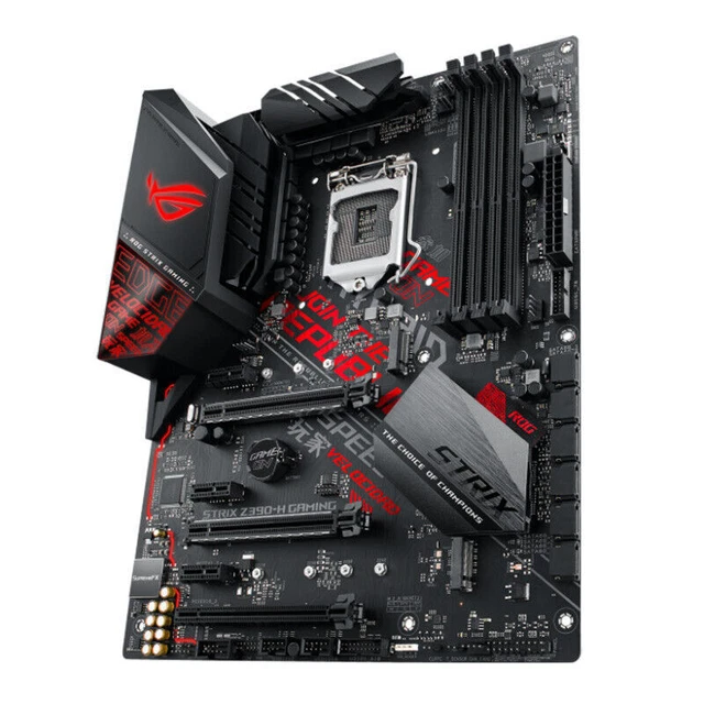 ASUS ROG STRIX Z390-H GAMING Motherboard Intel Z390 USB3.1 DDR4 ATX ...