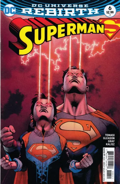 Superman (2016 Series) #6  2016 DC US Comic Superman Rebirth