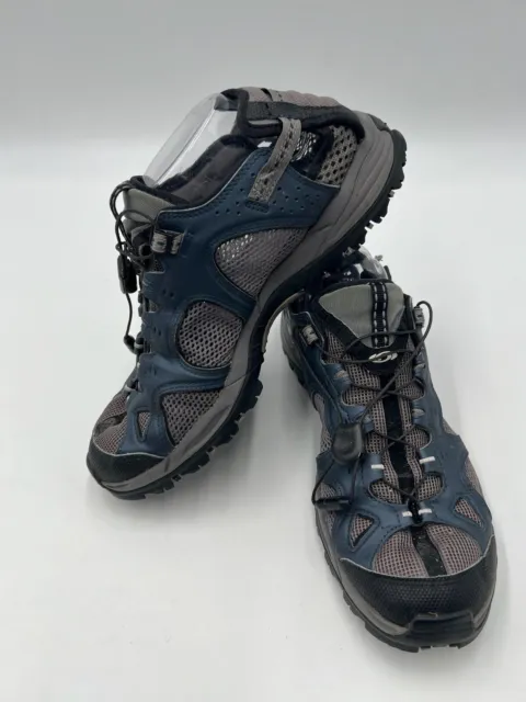 Salomon Techamphibian Mens Quick Lace Water Trail Shoes Size 9.5