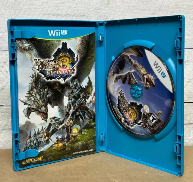 Monster Hunter 3 Ultimate - Nintendo Wii U - 2013 (CIB)