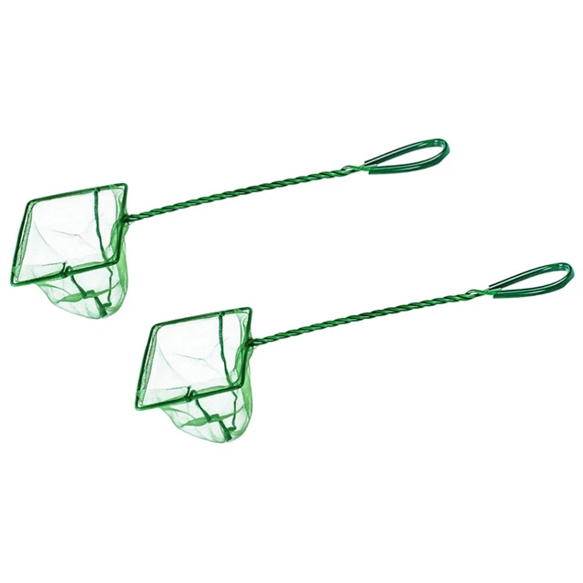 2 Pcs Aquarium Fish Net Fishing Net Fishing Rod Kid Tools Large