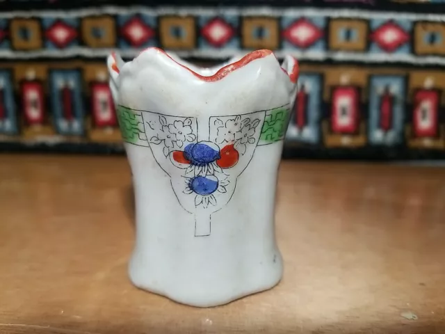 Vintage PORCELAIN JAPAN TOOTHPICK HOLDER