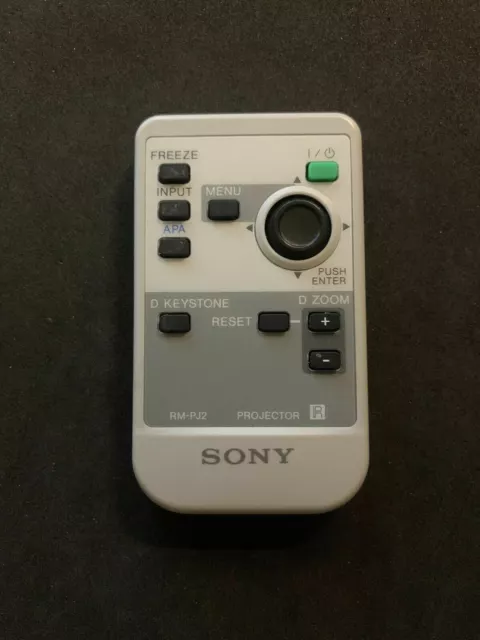 GENUINE Original SONY RM-PJ2 Projector Remote Control TESTED Working OEM