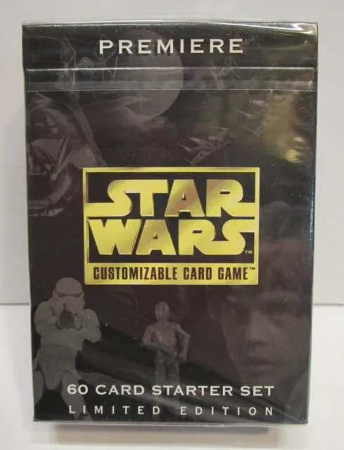 Star Wars CCG Premiere LIMITED Factory Sealed Starter Deck 60 Cards