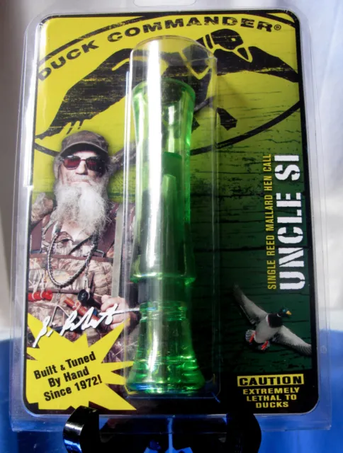 Duck Dynasty Uncle Si Single Reed Duck Call, Duck Commander NEW