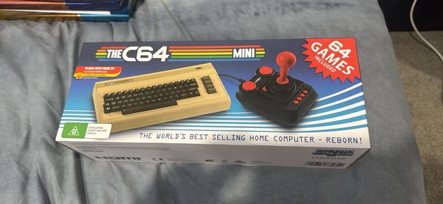 RETRO GAMES &THE C64 Mini" Computer 64 Games Joystick HDMI USB $127.90 ...