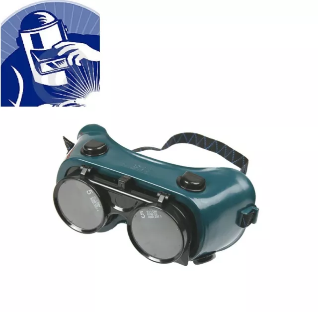 Welding Equipment Round Lens Flip Up Goggle welding goggles P3330