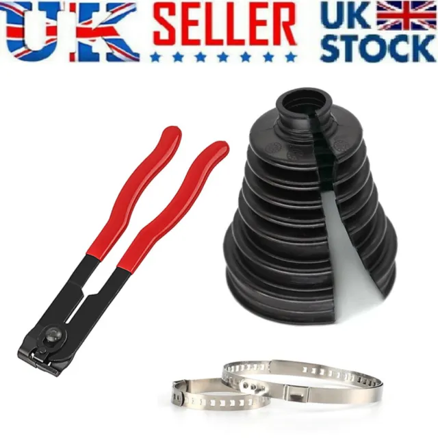 Universal Split Cv Boot Kit Drive Shaft Sticky Inc Pliers Fits For Various Cars