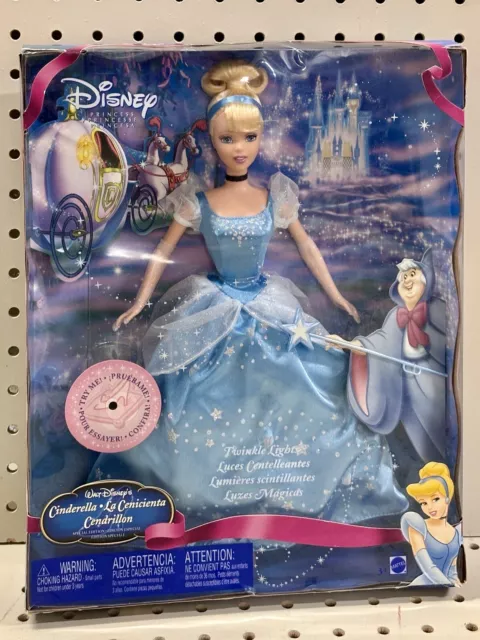 Disney Princess Twinkle Lights Cinderella Doll 2004