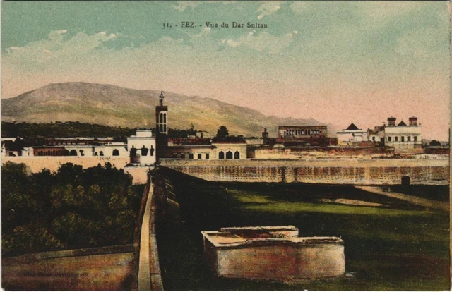 CPA AK MAROC FEZ Vue du Dar Sultan (10223)