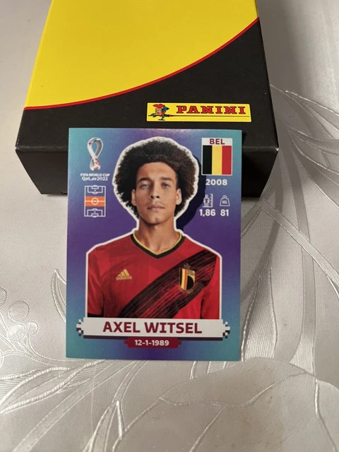 Panini FIFA Fussball-Weltmeisterschaft Katar 2022 Albumaufkleber - BEL16 Axel Witsel