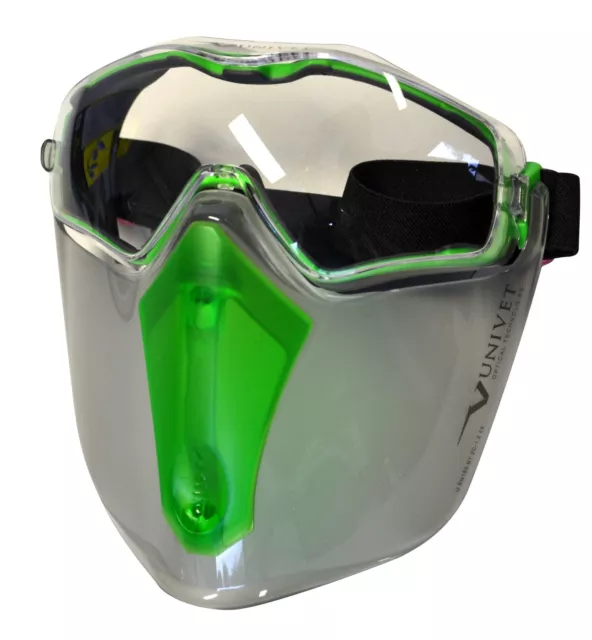 Maxisafe 6x3 Safety Goggle And Visor Combo Face and Eye Protection - Safety