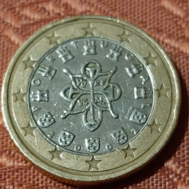 1 Euro Münze Portugal 2002, Fehlprägung