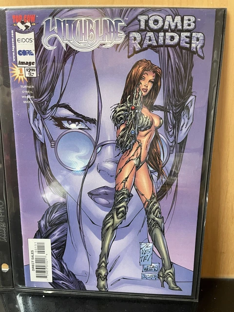 Top Cow Image Comics Witchblade Tomb Raider (1998) #1 Silvestri Variant