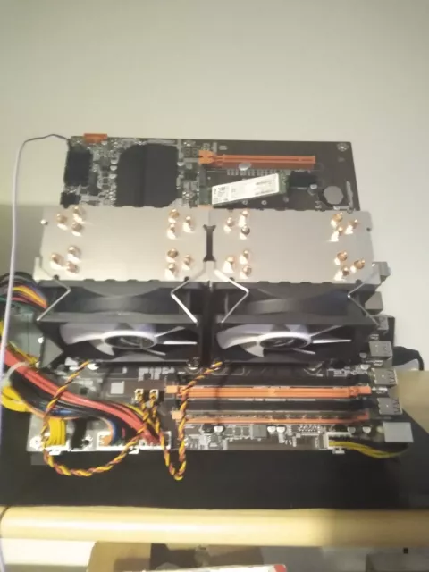 Dual Xeon 2695v3 Cpu Crypto Multi Mining,Media Editing Rig upto 13kH Xmr/Zeph