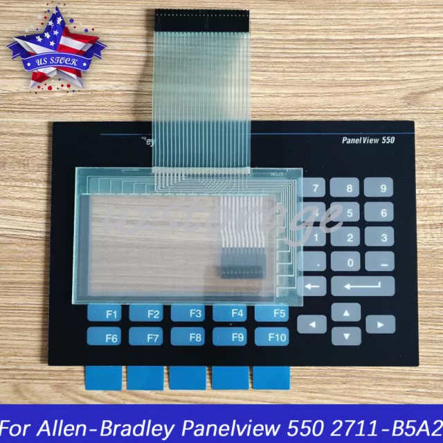 New For Allen-Bradley Panelview 550 2711-B5A2 Membrane Keypad & Touch Screen