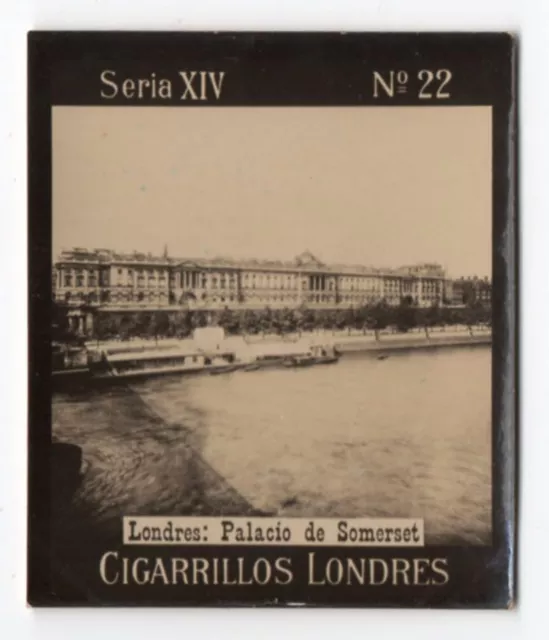 1900s Uruguay Photo Tobacco Card - Cigarrillos Londres S14 #22 Somerset Palace