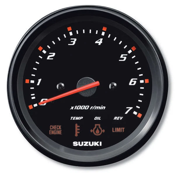 SUZUKI OUTBOARD PARTS 4" Multifunction Tachometer Monitor Gauge 34200