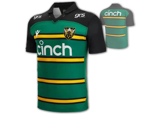Les Northampton Saints Rugby Maillot 22 23 Macron Saints T-Shirt M L XL XXL 3XL