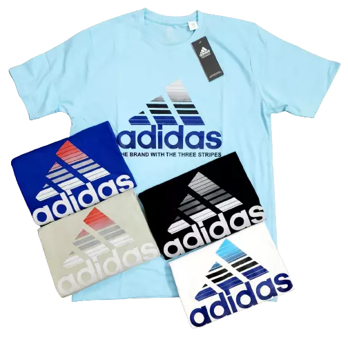 Men ADIDAS Cotton Short Sleeve T-shirt 5 colors , size S to XXL, BNWT