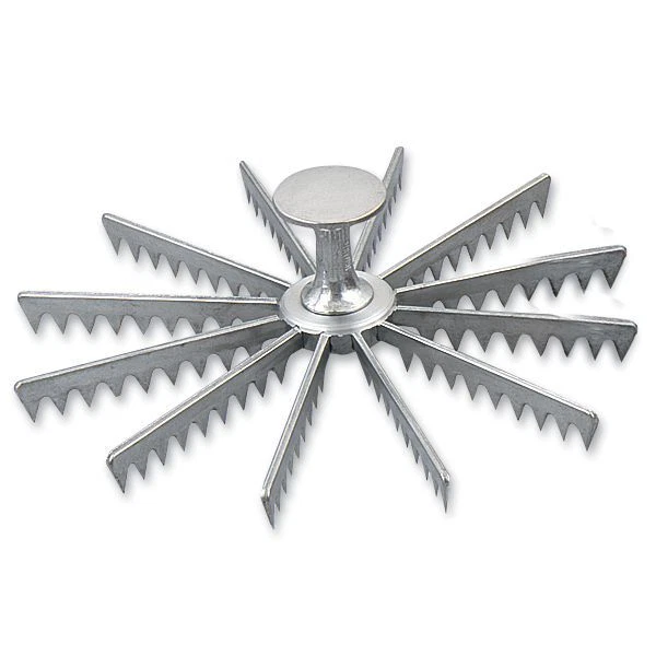 Browne Foodservice 575112 Cast Aluminum Twelve-Cut Pie Marker