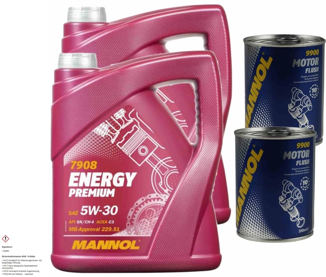 10L Olio Motore MANNOL Energia Premium 5W-30