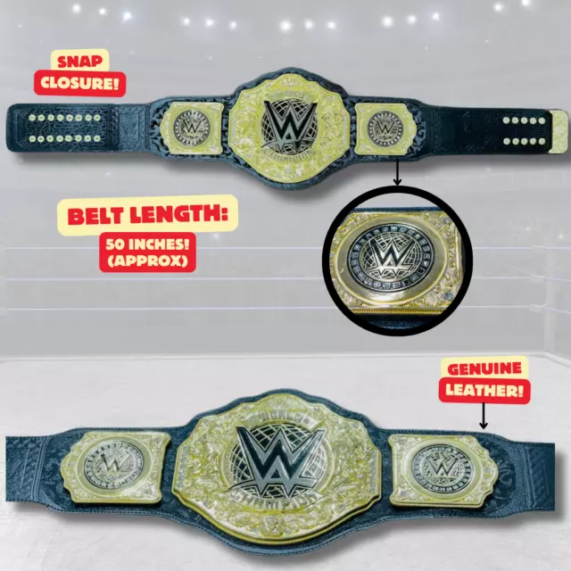 NEW 2024 WWE World Heavyweight Championship Replica Title Belt ...