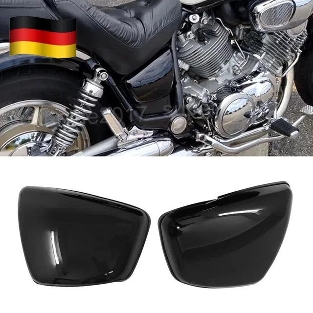 Tenlacum Motorrad Rücksitzabdeckung - Universal ABS Kunststoff Cover Für Cafe Racer