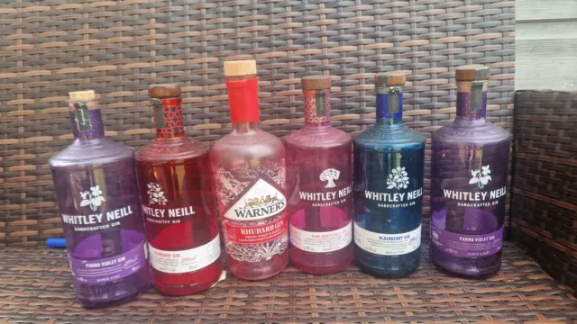 Whitley Neill Empty Gin Bottles - Upcycling,craft,weddings,lights,candle