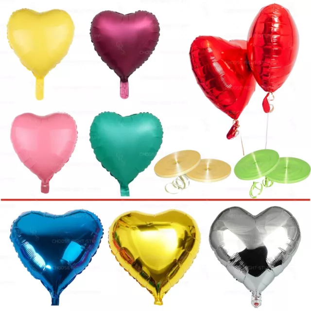 76.2cm Corazón Amor Aluminio Balloon. Boda Valentín Fiesta Cumpleaños Globos New