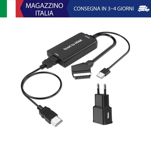 Convertitore Audio Video Da Scart A Hdmi