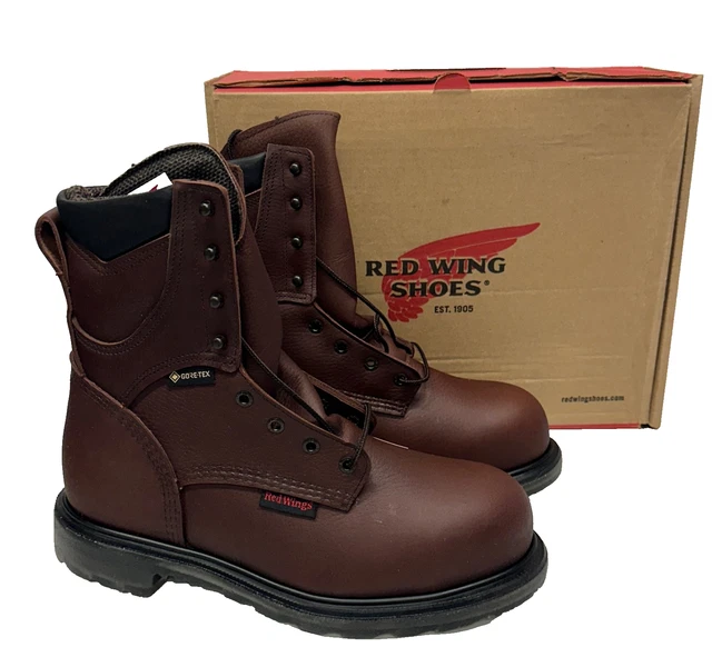 MENS RED WING 6659 Brown Steel Toe Oil Slip Resistant  display picture 1