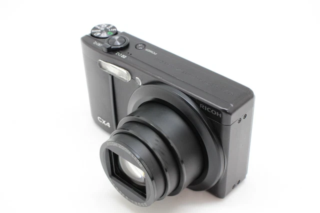 【 NEAR MINT 】RICOH CX4 10.0 MP Compact Digital camera Leather Case From JAPAN 3