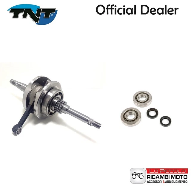 Kit Albero Motore Tnt + Cuscinetti Per Honda Silver Wing 125 4T-2V 07 12