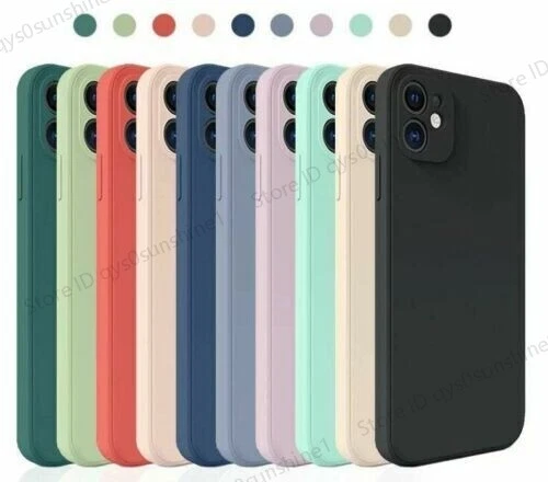 Case For Apple iPhone 13 12 14 15 Pro Max Shockproof Silicone Back Phone Cover