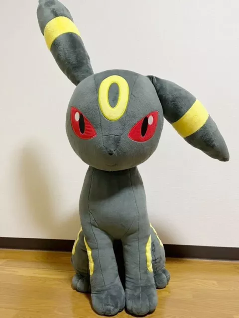 Dark Eevee Life size Big Plush doll Pokemon Center limited Umbreon 39in Used JP