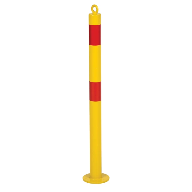 FIXED HEIGHT BOLLARD Height 35.5 in Material Type Steel Primary Color Yellow