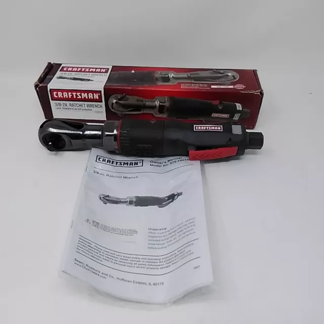 CRAFTSMAN 19933 3/8 in Drive Air Ratchet Wrench Pro (Tool Only)