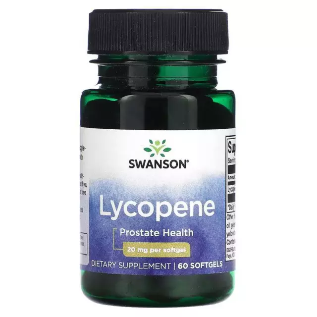 Swanson, Lycopene, 20 mg, 60 Softgels FREE SHIPPING