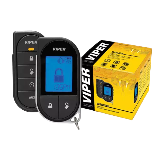 Viper 5706V 2-Way LCD Security Alarm & Car Remote Start System 1-Mile Range